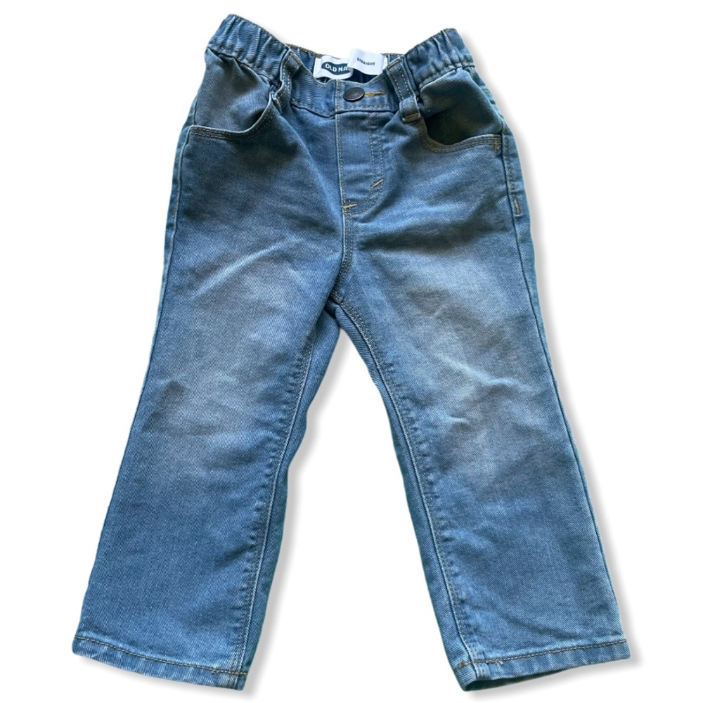 Old Navy Straight Pull On Denim Jeans